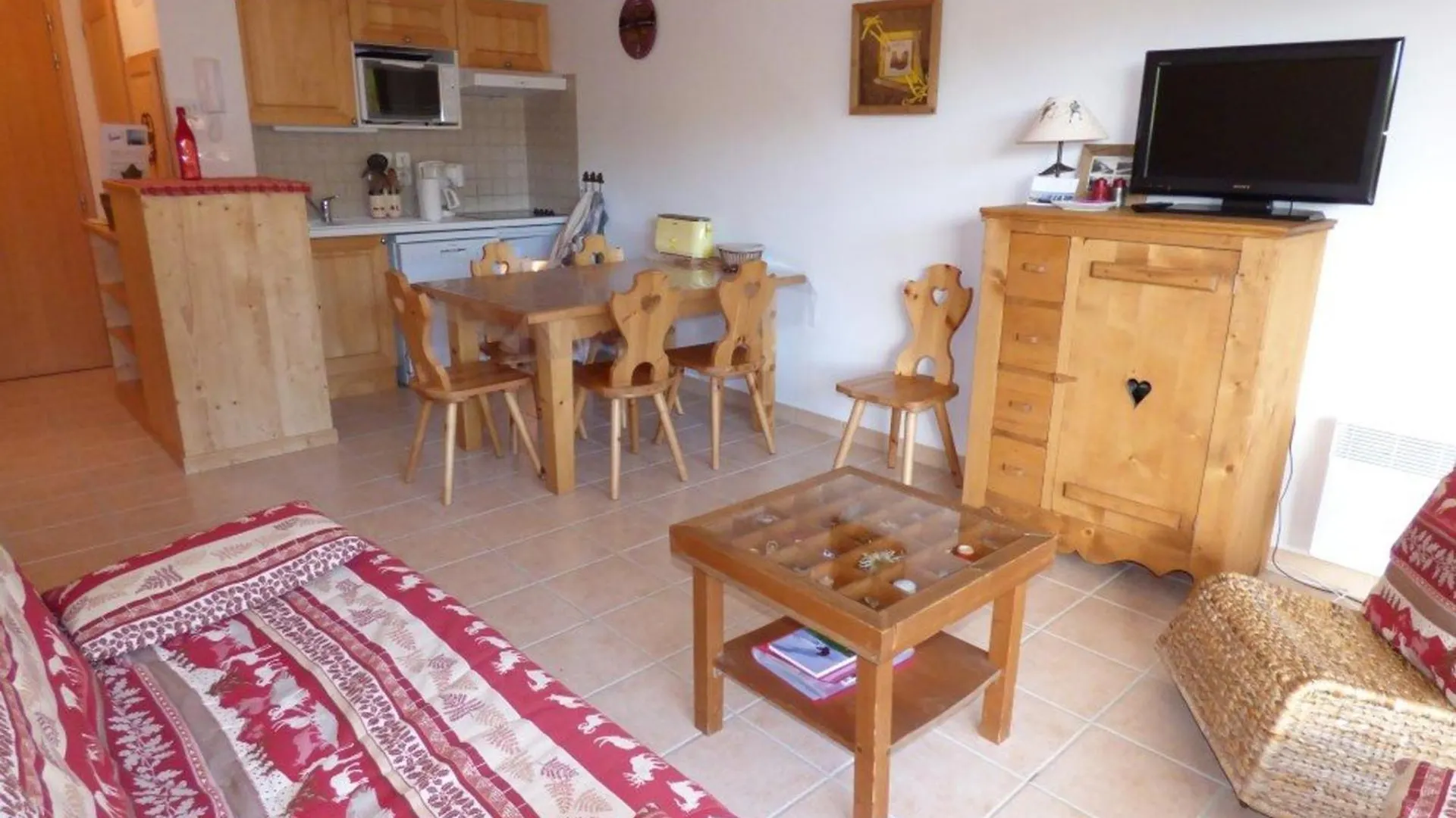 Appartement Charmant 2 Pieces + Cabine - 6 Pers, Sud, Proche Pistes - Fr-1-458-225 Le Grand-Bornand France