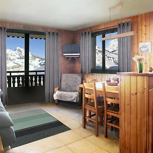  Appartement Grand-bo: Joli Sur Les Pistes Avec Vue